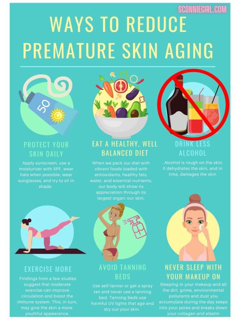 ways to prebent premature aging